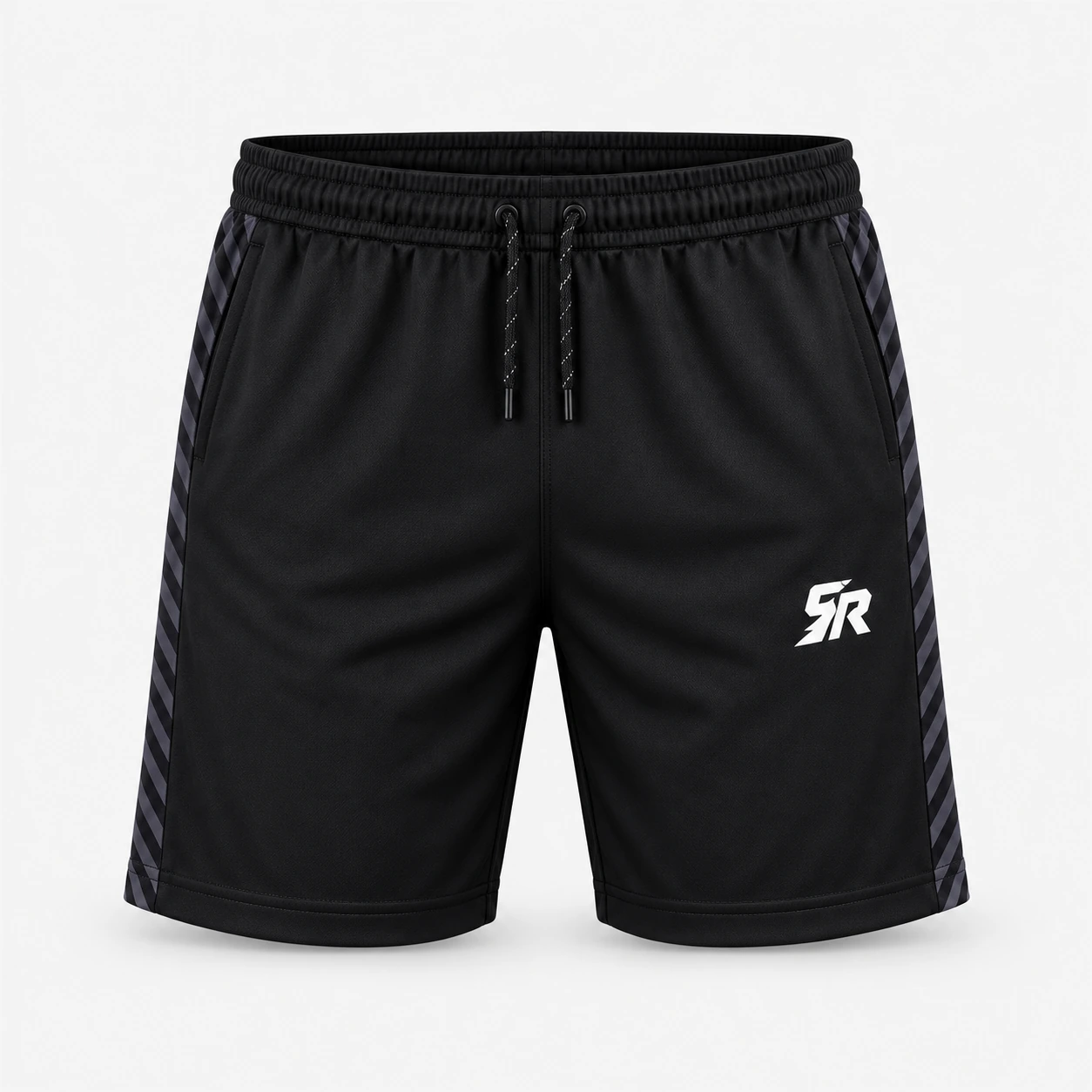 Aura shorts black, product photo